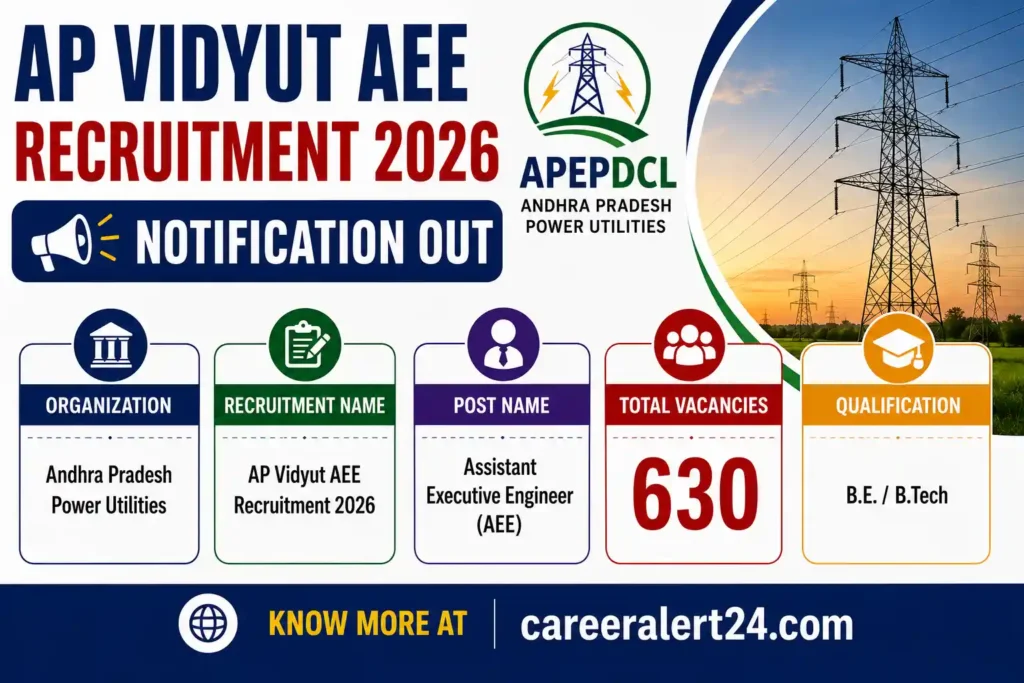 AP Vidyut AEE Recruitment 2026
