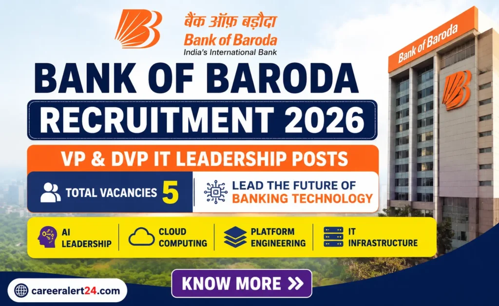Bank of Baroda Recruitment 2026 Notification
