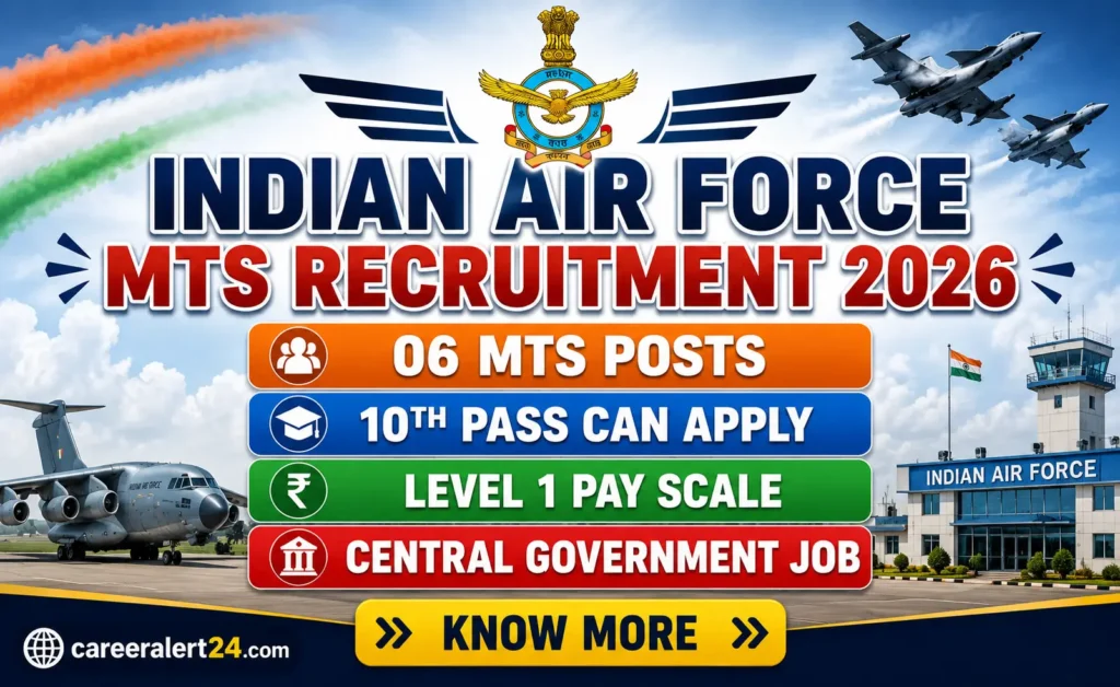 Indian Air Force MTS Recruitment 2026