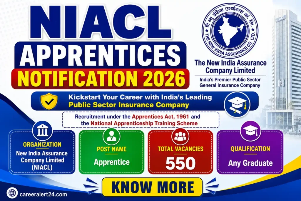 NIACL Apprentices Recruitment 2026