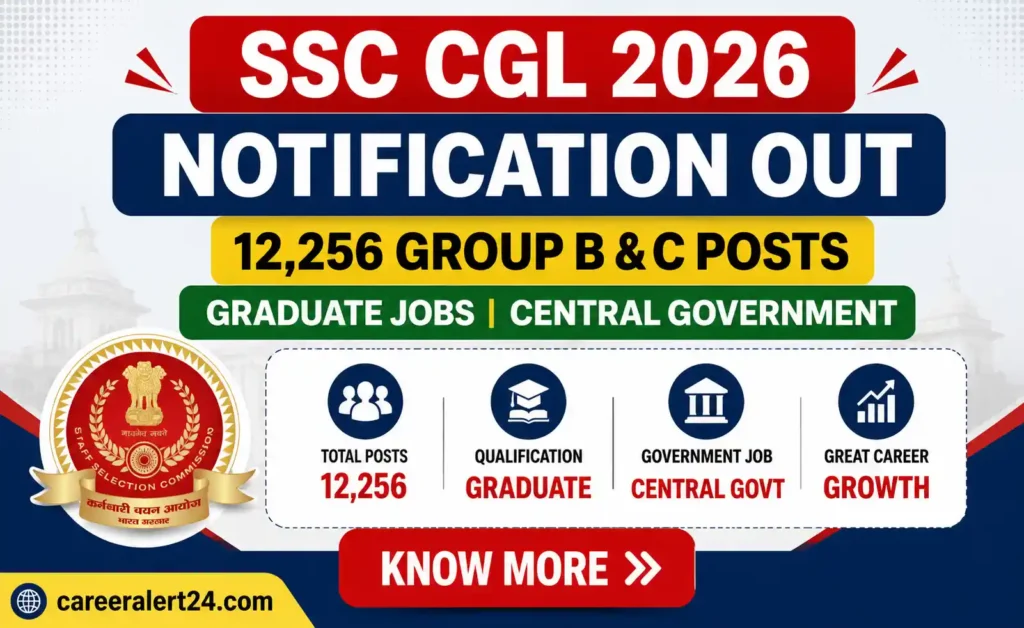 SSC CGL 2026 Notification