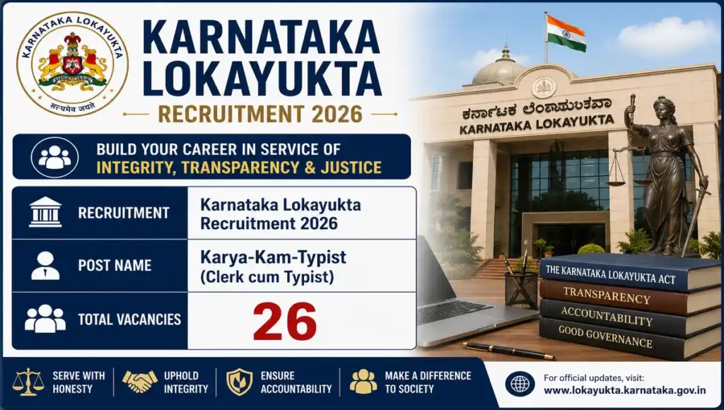 Karnataka Lokayukta Recruitment 2026