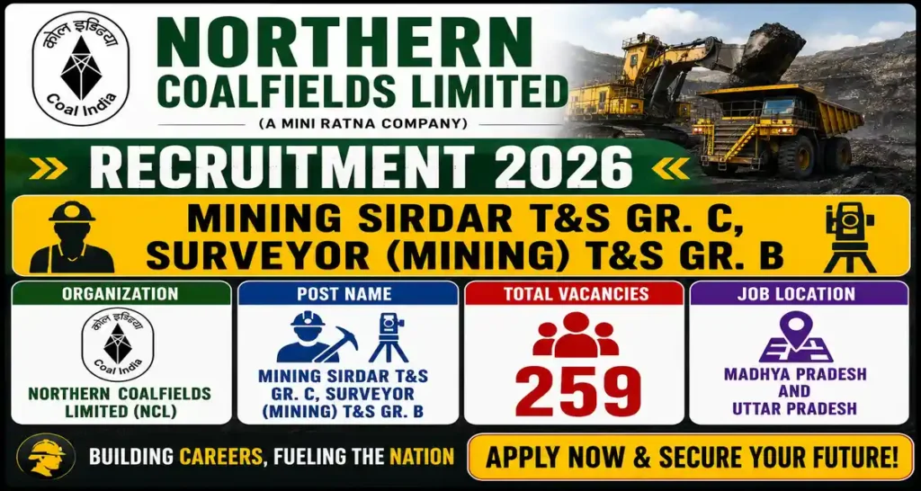 NCL Recruitment 2026