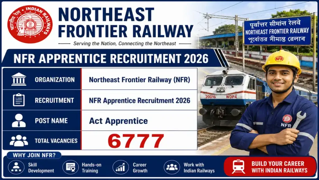 NFR Apprentice Recruitment 2026